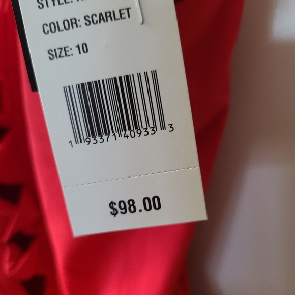 🌺 SOLD 🌺 BLEU by Rod Beattie Red Swimsuit - Picture 7 of 8